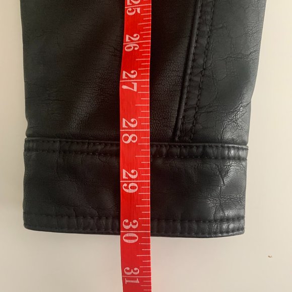 NWT Marc Anthony Leather Jacket with Detachable Hood Size M - Picture 15 of 15